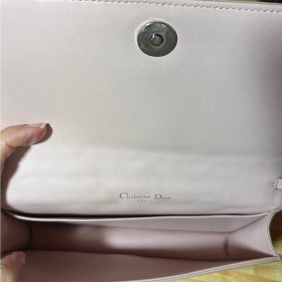 Pink Christian Dior Quilted Chain Bag - Picture 11 of 16